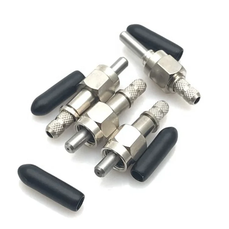 500um SMA905 волоконно-оптический соединитель с керамическим наконечником и Шестигранная гайка