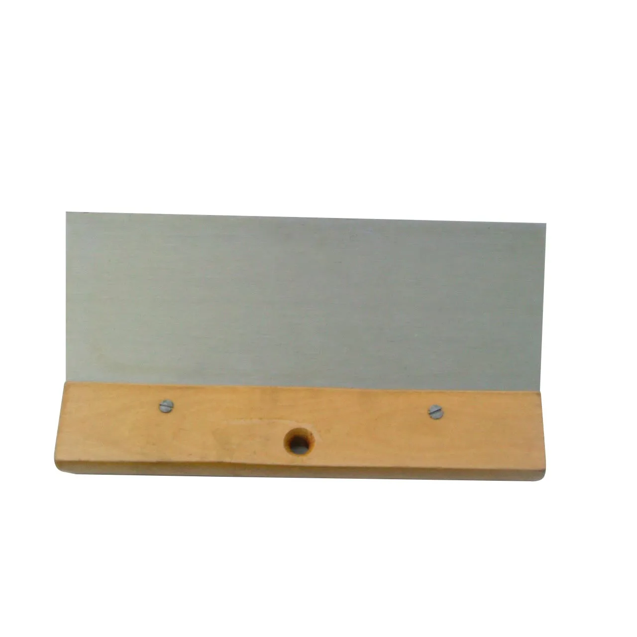Hot Selling Triangle Stainless Steel Scraper Wooden Handle Putty Knife Scrapers