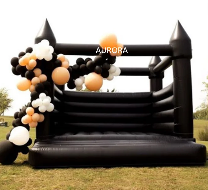 Popular all white inflatable wedding bouncer commercial inflatable bouncer castle wedding bounce house for adults wedding party