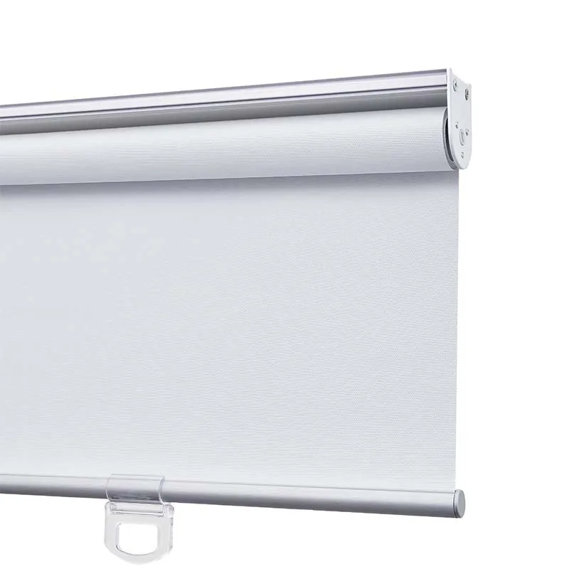 Thermal Sun Shading Fabric Manual Spring Cordless Roller Blind Window Shades For Bedroom