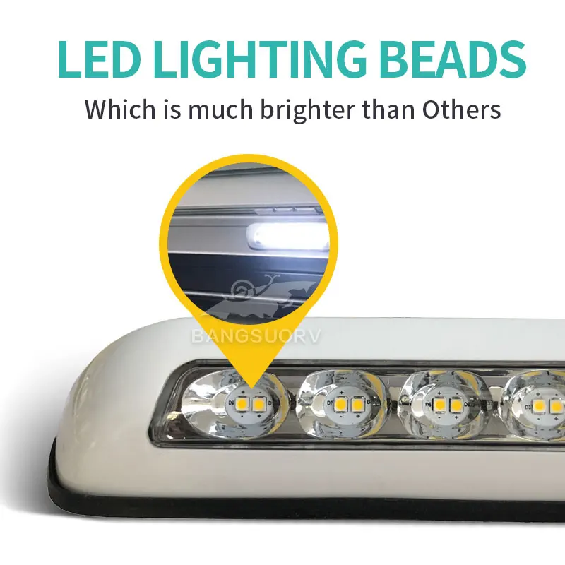 BSF101-1-2 8W LED light for Camper and Motorhome others car light accessories /RV lights/lights