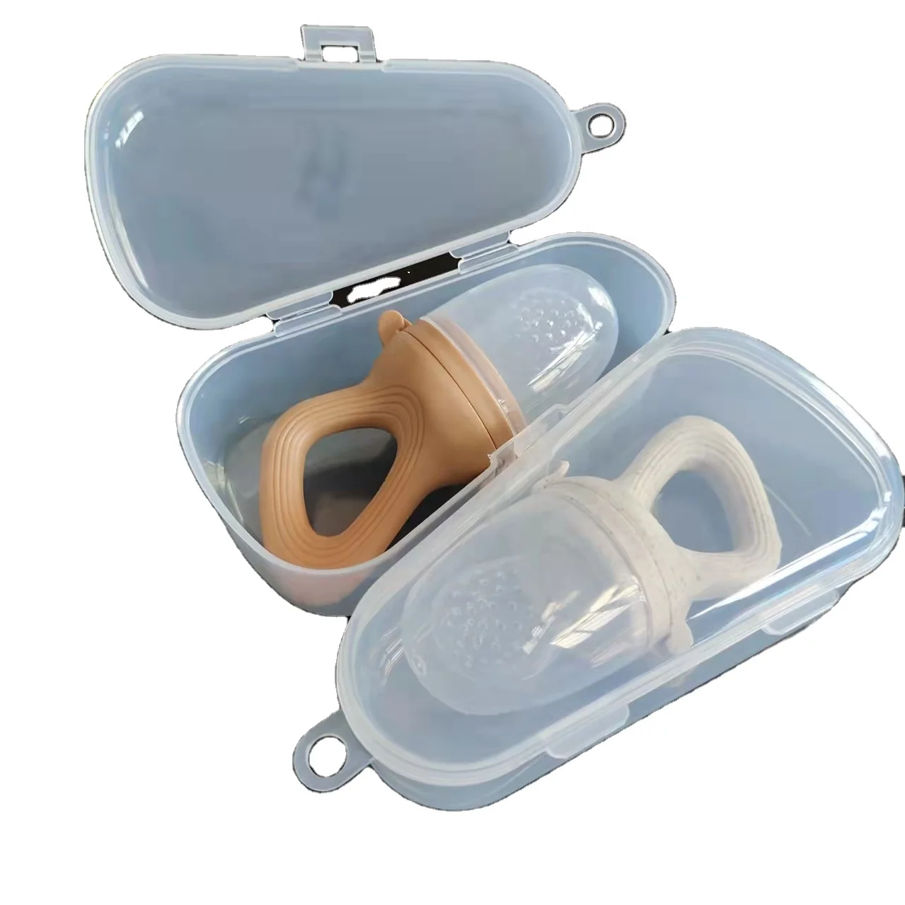 2024 trending New Baby BPA free Infant Nipple Teething Toy Silicone Pouches Baby Fruit Feeder Pacifier  Foodie Feeder