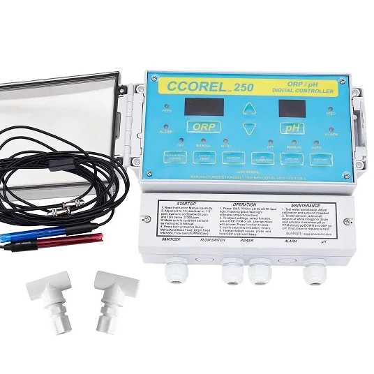 Цифровой Контроллер Ph Orp монитор с выходной мощностью цифровой контроллер для дезинфекции бассейна