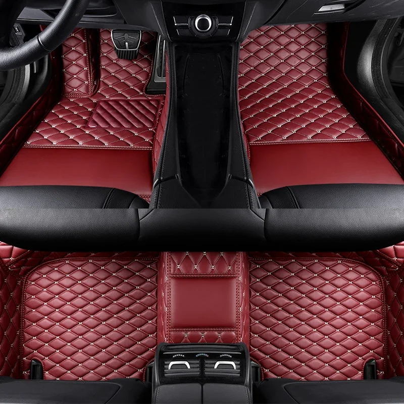 Напольный 3D коврик из искусственной кожи на заказ для Mazda 6 2006-2017 ATENZA 2014-2022 аксессуары салона автомобиля