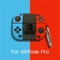 2021 New Wholesale 3D Gameboy Cute Protector with Hook Soft Silicone Case Cover for Airpods Pro for Airpods 1 2 Pro