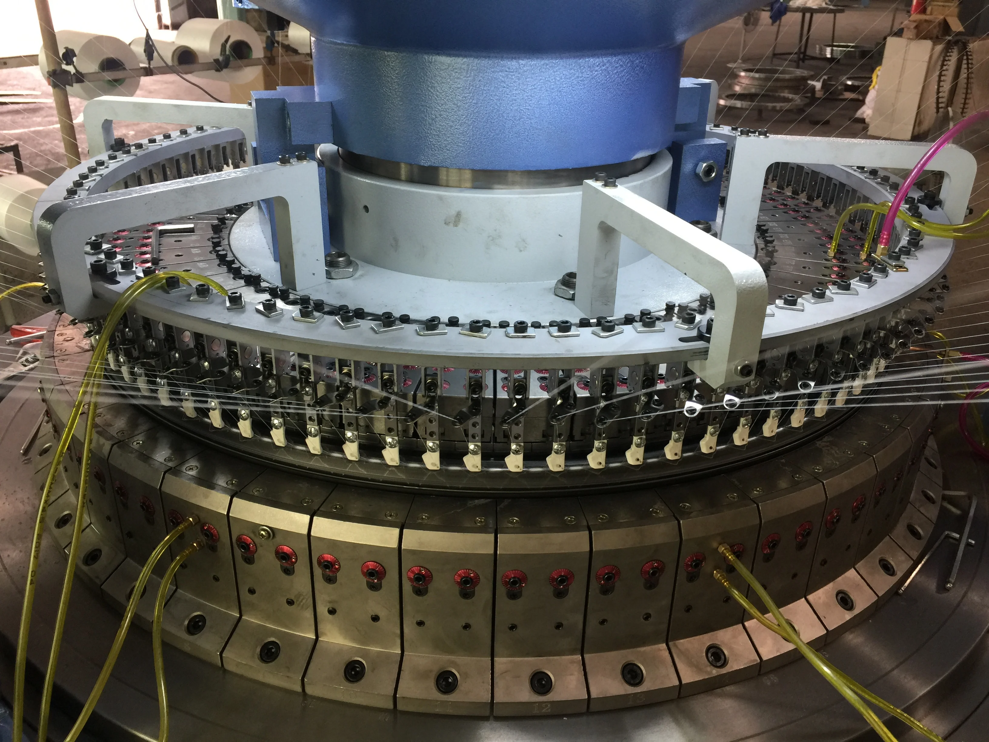 
Maquinas Trico China Knitting Maching Interlock Double Knit Circular Knitting Machine 