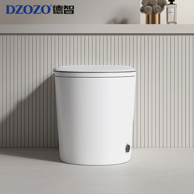 Japanese electronic automatic one piece closestool watermark automatic flushing smart intelligent wc
