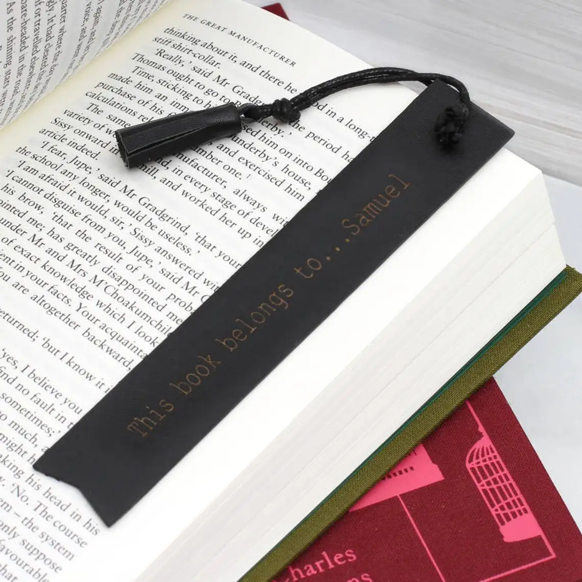  Кожаная Закладка для книг подарок на день рождения годовщину закладки с