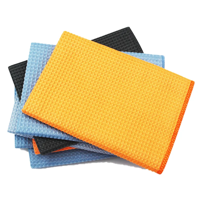 microfibre car drying towel microfiber wash cloth waffle car cleaning towel microfiber twist car cleaning towel