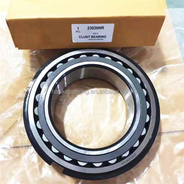 23026 Spherical Roller Bearing 23026NR Bearing With Snap Ring 130*200*52mm