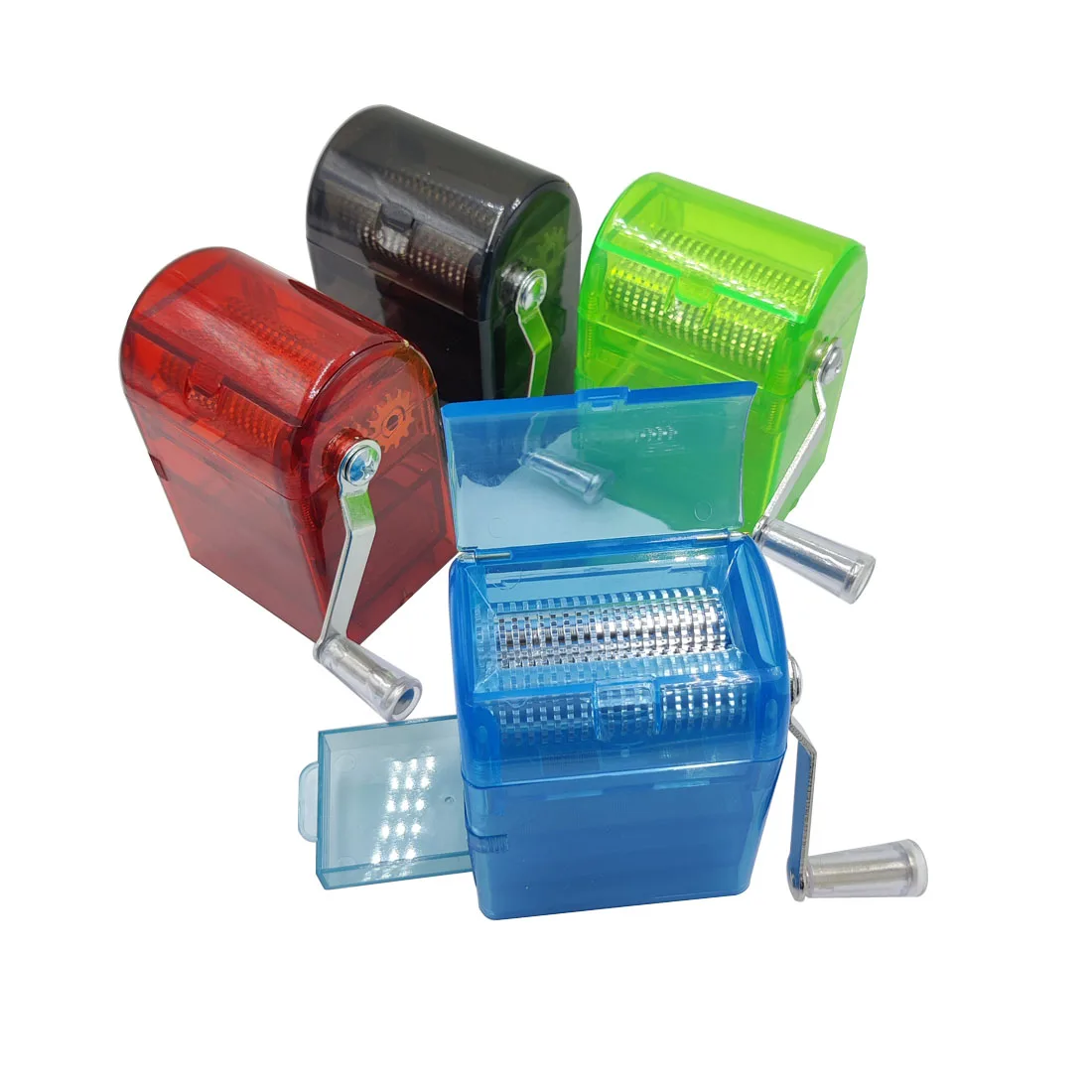 Lvhe Mix Colors Smoking Accessories Plastic Hand Muller Smoking Herb Grinder