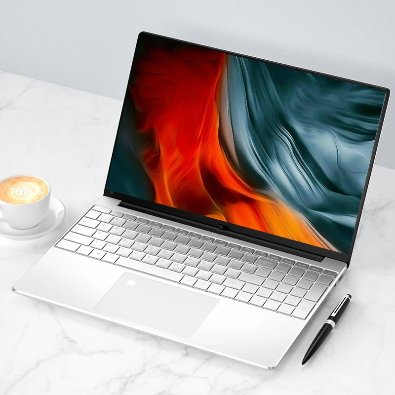 Fingerprint Unlocking 15.6 Inch Backlit Keyboard Laptop RAM 12GB IPS Screen J4125 DDR4 12GB 64G 128G 256G 512G  1TB  Laptop