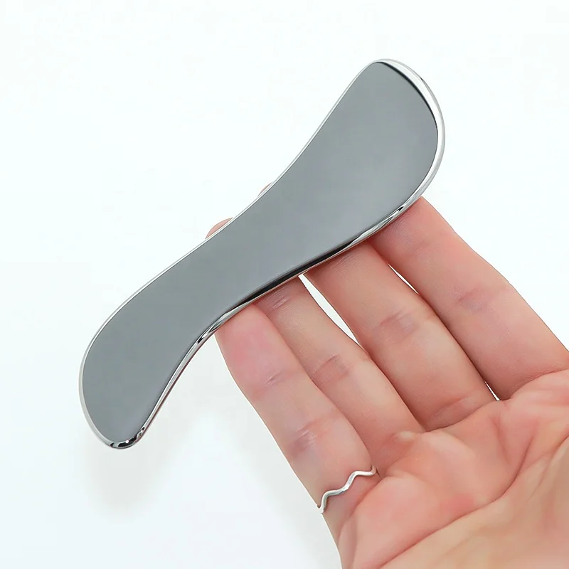 IASTM Tool Soft Tissue Physical Therapy Scrapping Massage Gua sha Board Titanium S Shape Gua Sha