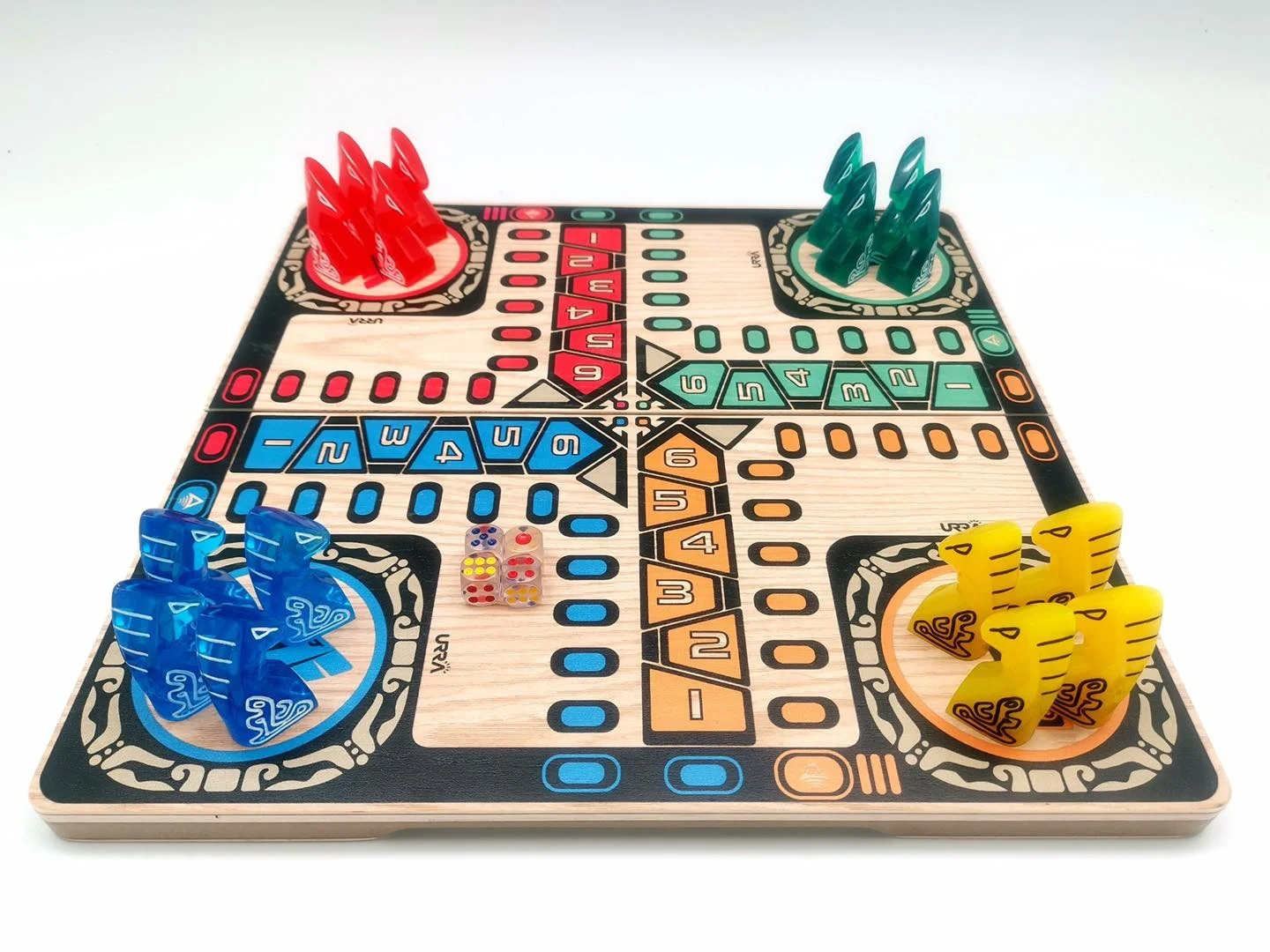  Высокое качество Лидер продаж роскошная Складная шахматная игра из Лудо ручной работы