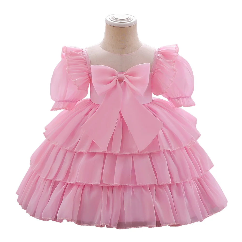 MQATZ Wholesale Baby Girl Party Wear Birthday Dress For 2 Years Girl Birthday Dress
