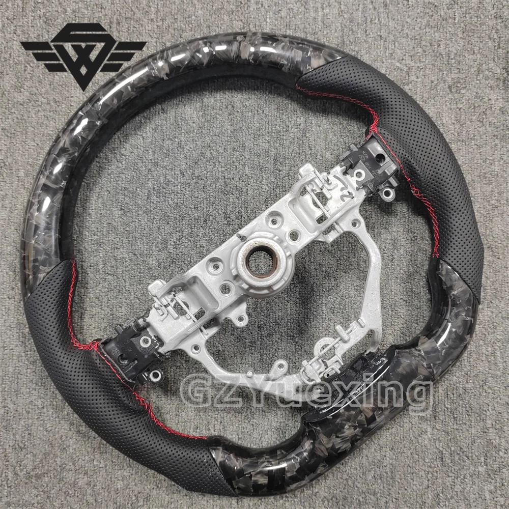 Racing Real Forged Carbon Steering Wheel Frame for Toyota ZELAS Yaris Vios Sports Steering Wheel Core