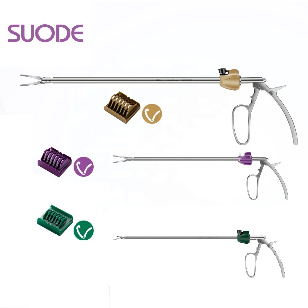 Hemolock Clip applier  Laparoscopic  surgical instrument Size10X330mm 5X330mm  stainless steel materials