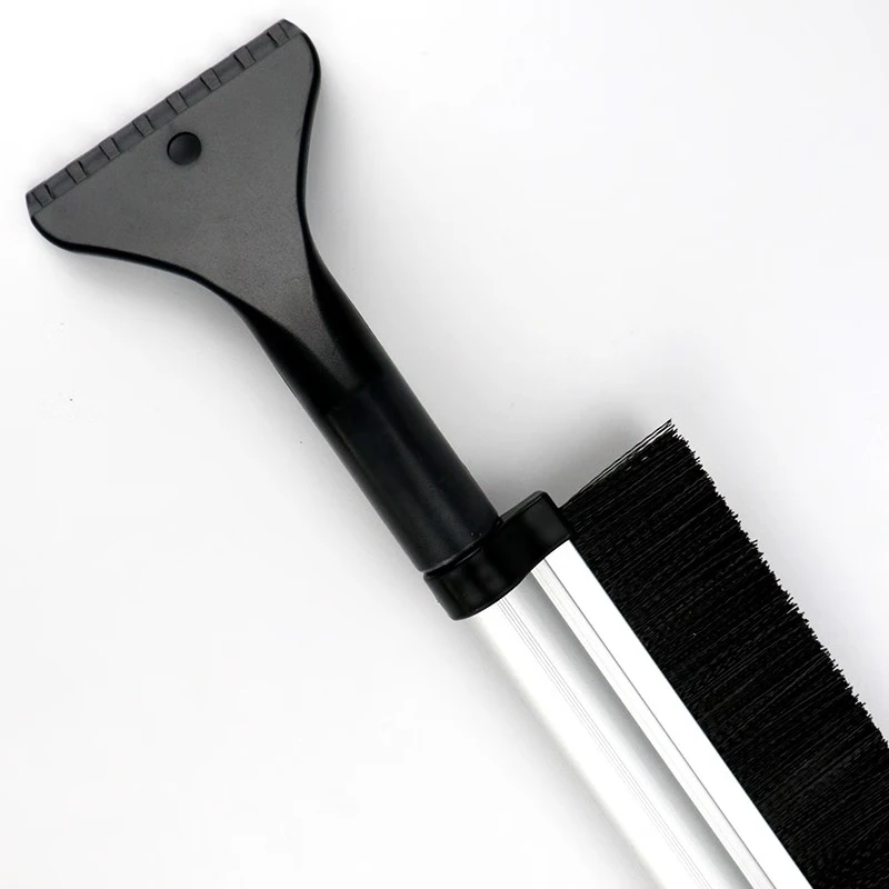 HYSTIC Car Windshield Snow Removal Cleaning Brush with Retractable Handle and Ice Scraper