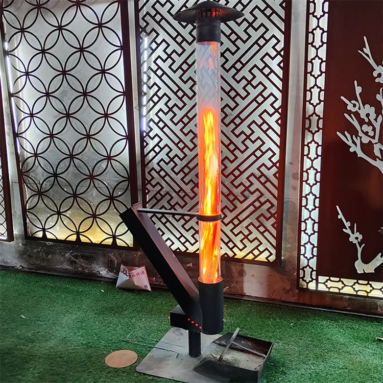 new hot selling pellet heater fireplace portable cast iron wood pellet stove patio outdoor heater