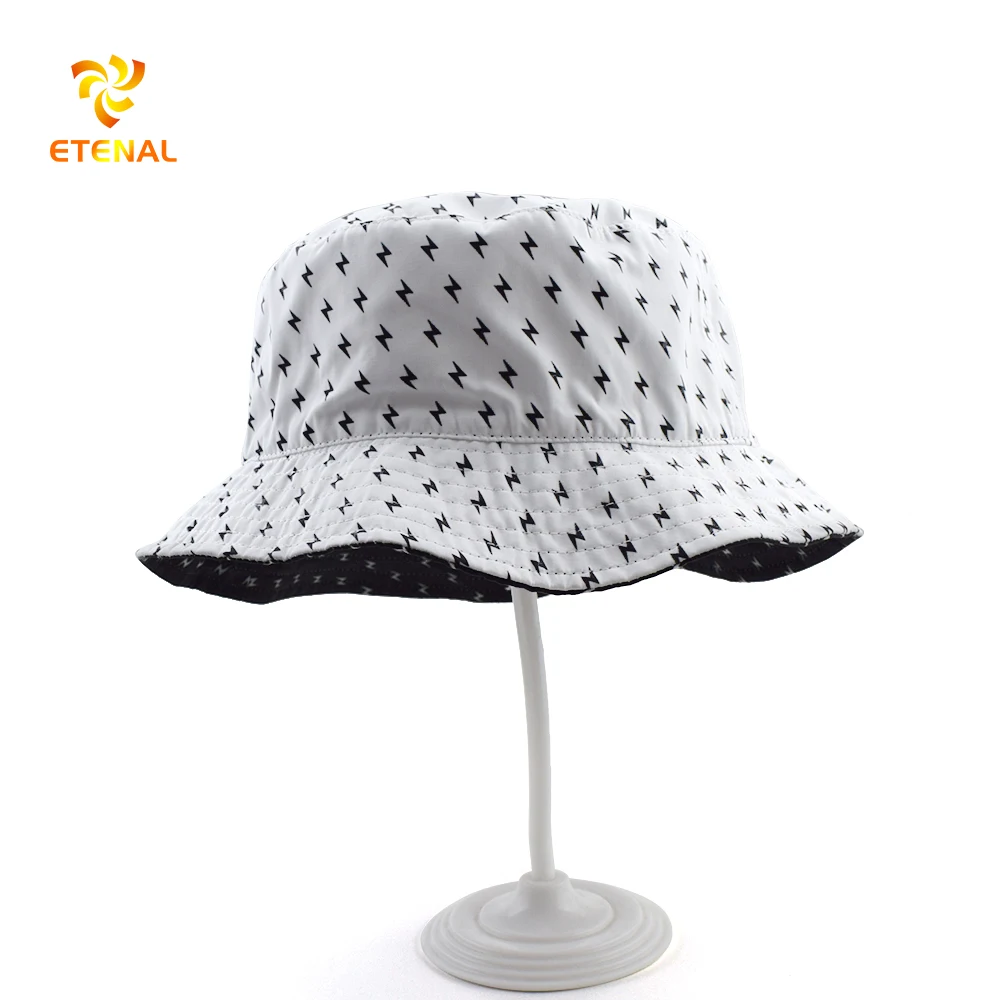 Складная шляпа-ведро с вышитым логотипом по индивидуальному заказу двусторонняя шляпа-рыболовная шляпа дешевая цена унисекс для взрослых вышивкой из 100% хлопка