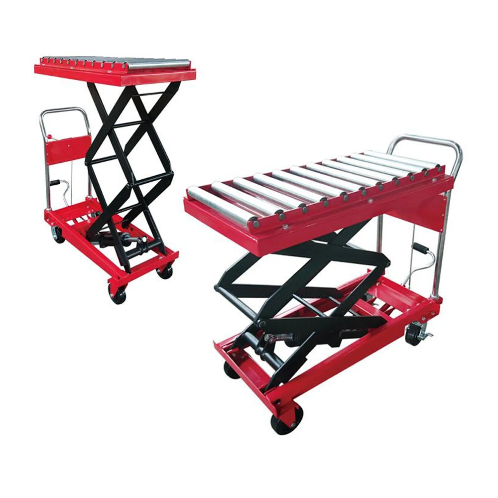 Central Hydraulics Scissor Lift Roller Shear Electric Table Lift
