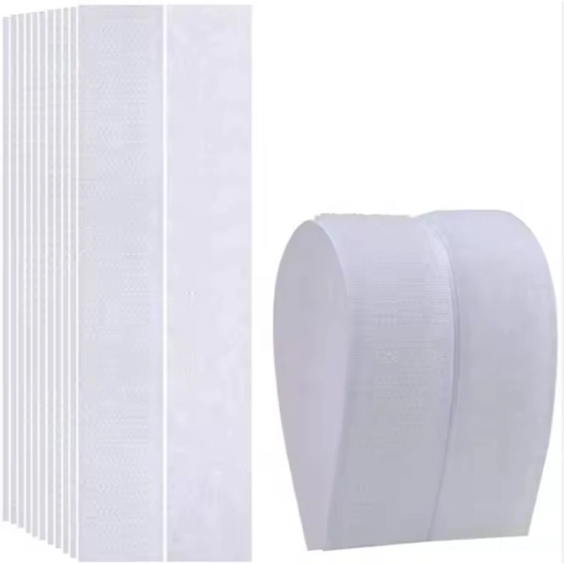 Custom Sizes Stretch Hook Loop Fastener Tape/Fabric Magic Tape Hook And Loop Velcro Elastic Band