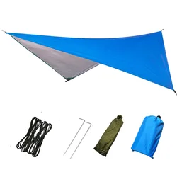 Waterproof Camouflage Awning Sunshade Sun Shelter Tourist Canopy Tarp Tent Outdoor Camping Shelter Beach Picnic Tourist Tarp