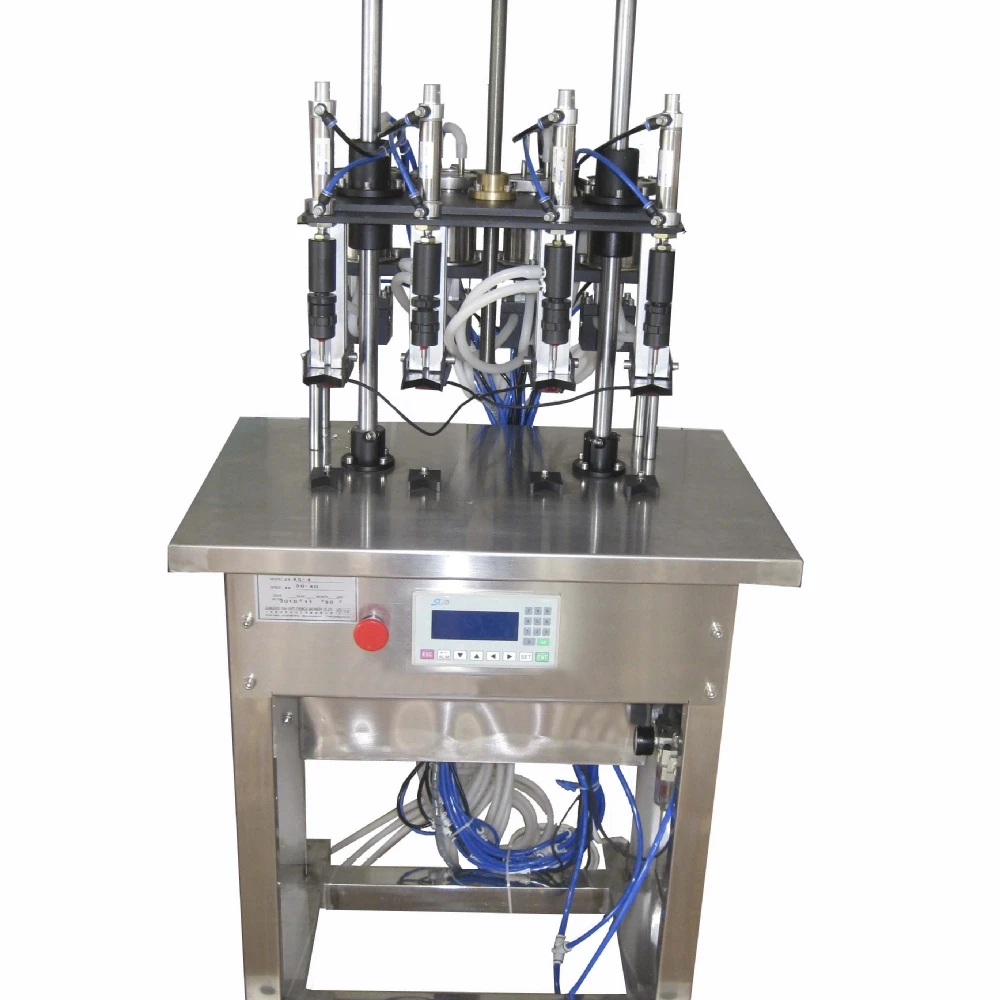 Semi auto 4 Heads Essential Oil Water Perfume Filling Machine Bottle Vacuum Perfume Filler Manual Filling Machine
