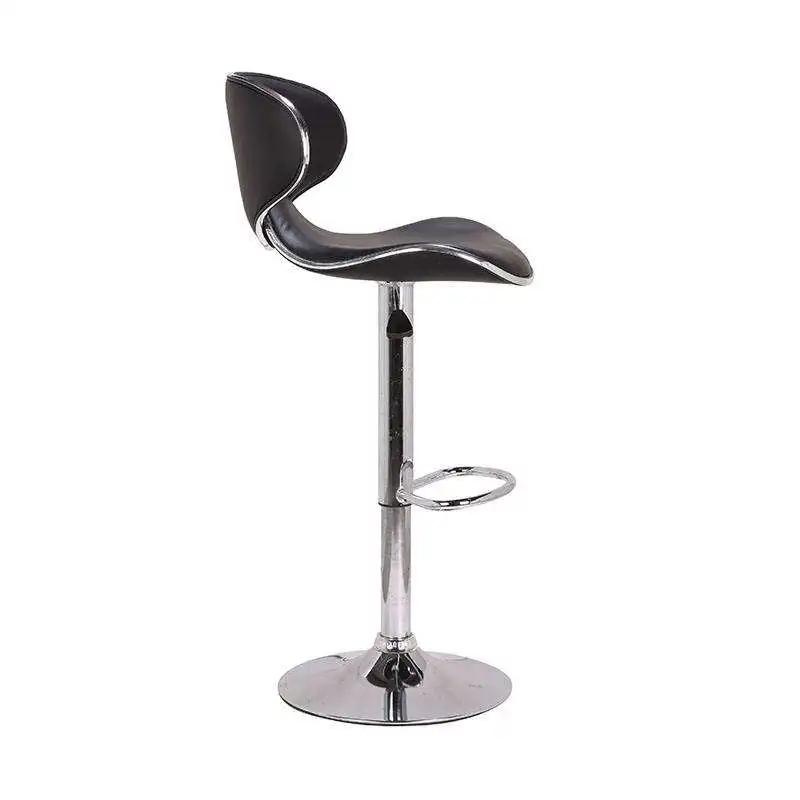 Bar Stools Set Of 2 Swivel Footrest Back Height Adjustable Retro Brown Bar Stools For Kitchen Counter