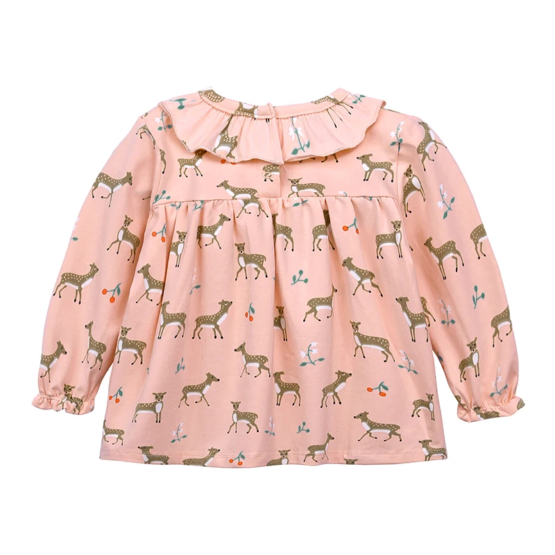 wholesale toddler girl clothing baby girl clothes sweat girls shirts printed pink kids coats