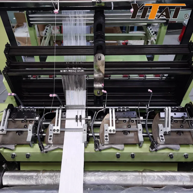 Manufacturer YTB-T 4/110 4/80 High Speed Needle Loom Automatic Narrow Fabric Curtain Tape Making Maschines Needle Loom For Sale