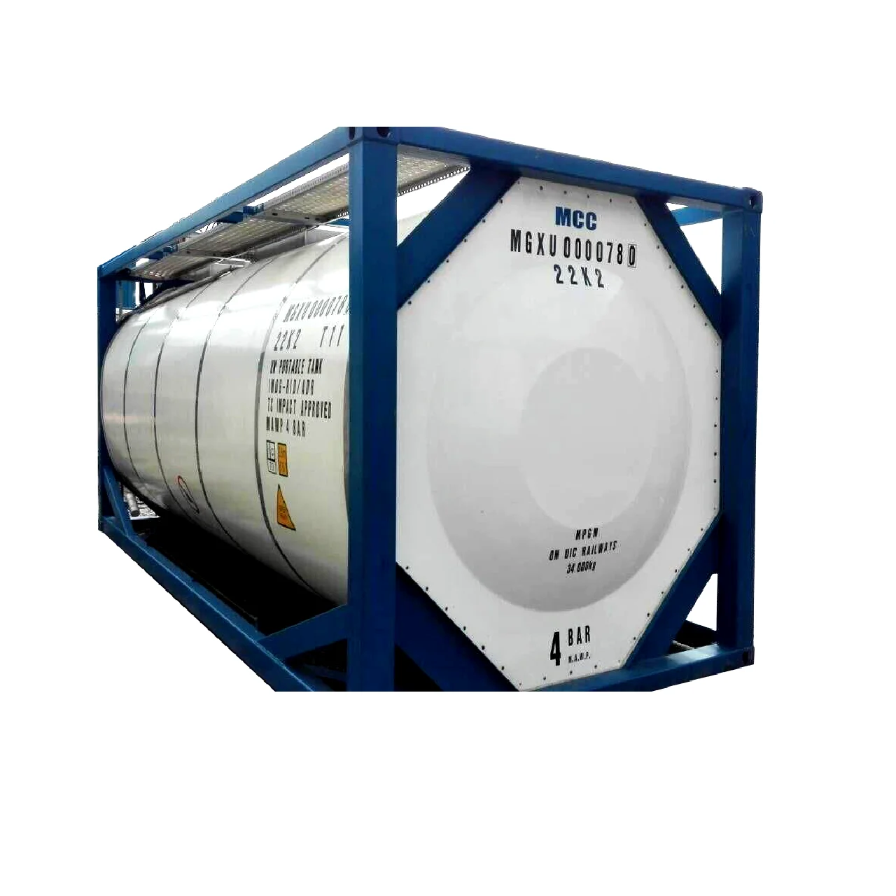 
2021 new style high purity carbon dioxide iso tank container co2 gas iso tank 