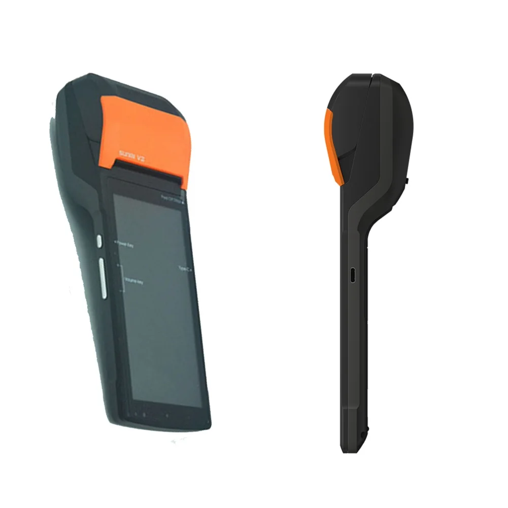 
Sunmi v2 handheld pos terminal android all in one pos with capacitive touch screen and cash register pos systems 