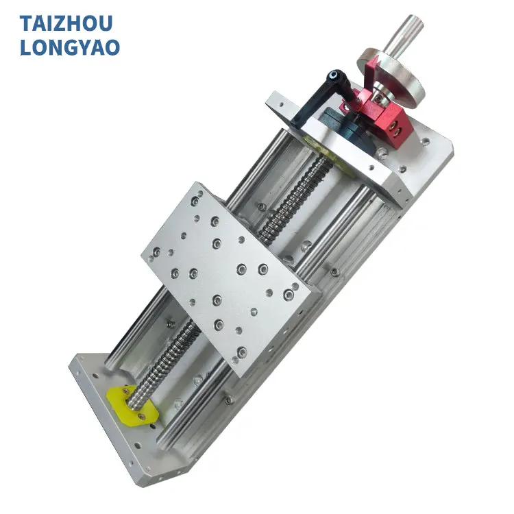 
Custom made xy stage motorized Manual cross Linear Module LYKR100s stroke100mm cnc dovetail slide linear guide rail 