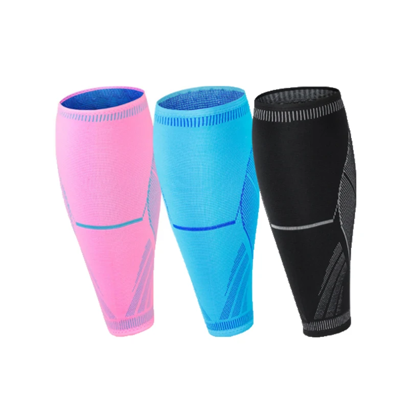 Selling Adult Elastic Adjustable Sport Support Nylon Anti Knitting Calf Sports Compression Running Sleeve
