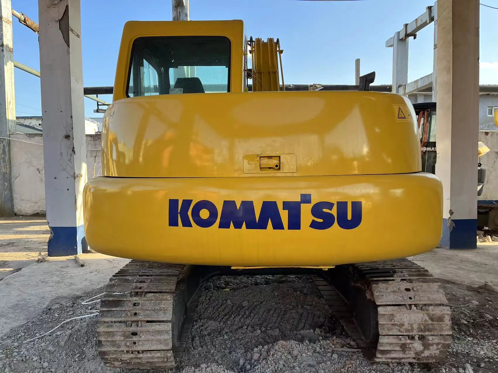 Reasonable Price Komatsu PC60 Construction 6Ton Bucket Capacity 0.37 Mini Used Hydraulic Excavator