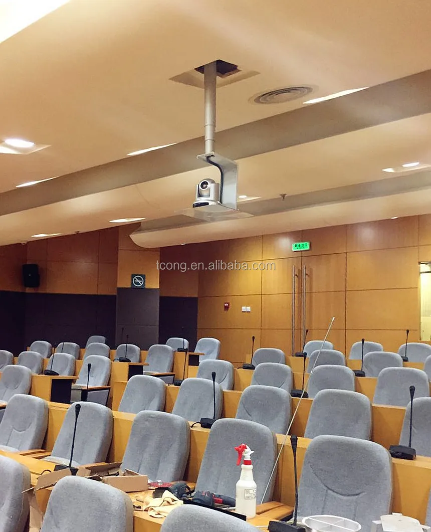 Телескопическая потолочная камера с подъемом, скрытое потолочное крепление для камеры видеонаблюдения с одной вертикальной стойкой для путешествий, моторизованное крепление для камеры 3 м