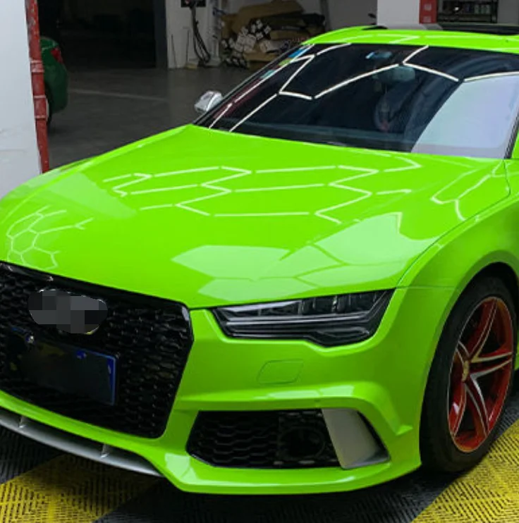 Low Initial Tack Premium Super Glossy Crystal Car Body Wrapping Vinyl Film Car Wrap Film