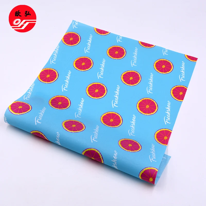 popular tissue paper custom printed logo 30g tissue wrapping paper packaging luxury tissue paper wrapping