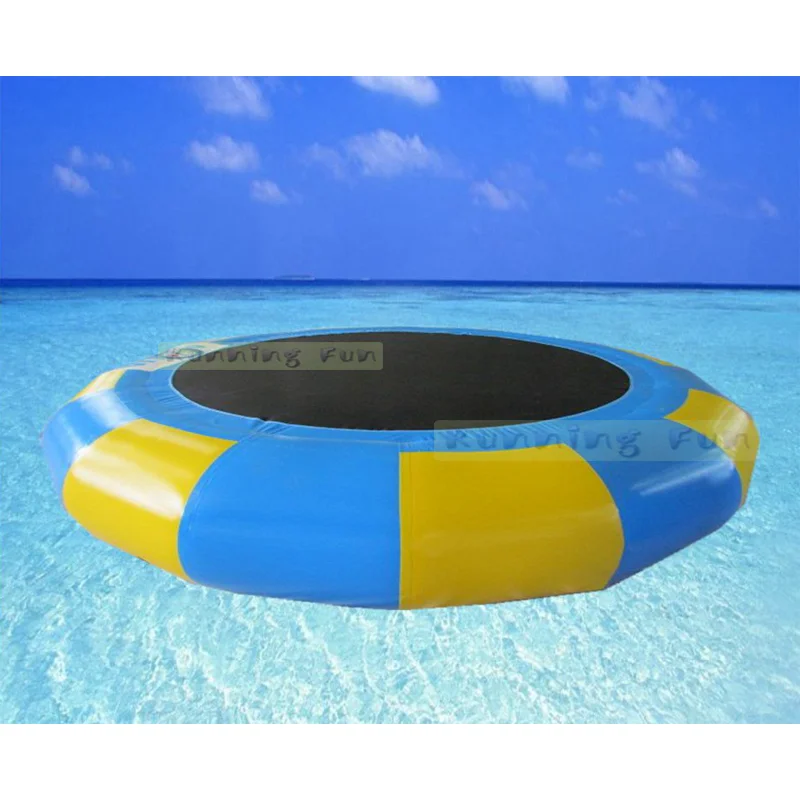 Cheap Water Park Inflatable Floating Water Trampoline Water Game Toy Jumping Blob Trampoline For Sale