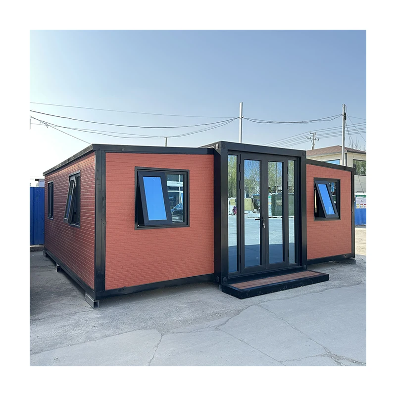 Luxury Living 3 Bedroom Steel Villa Expanding Foldable Portable Mobile Homes Prefabricated Mobile House Prefab Luxury Villa