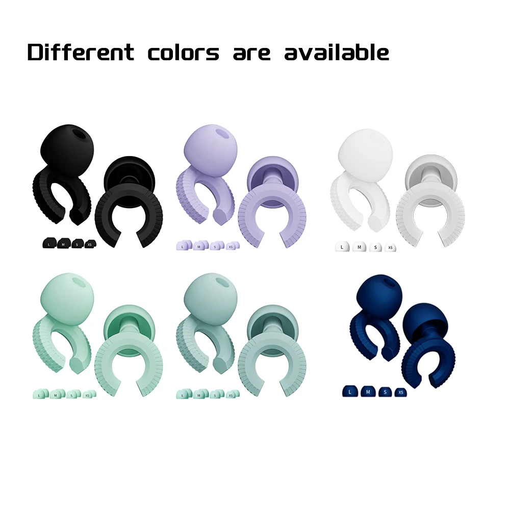 2025 Hot Selling Flight Silicone Ear Plugs High Fidelity  Earplugs Hearing Protection for Sleep Swimming Concerts  Studying