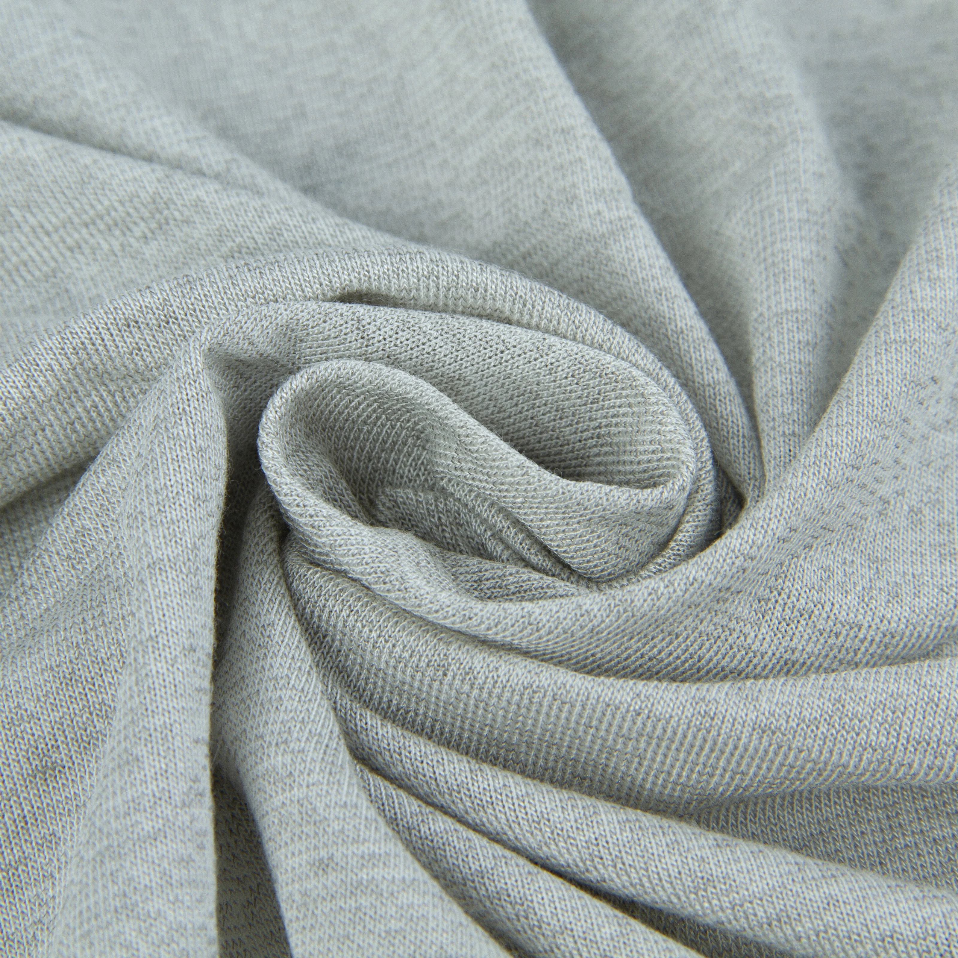 EMF protection knitted jersey spandex bamboo antibacterial nano silver underwear fabric