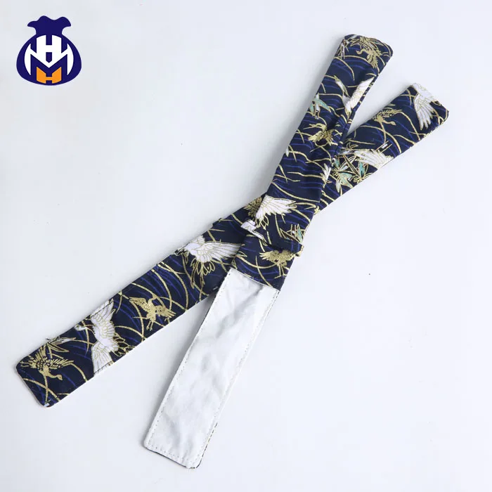 wholesale small custom gift cotton muslin silk cloth Button Closure chopstick bag