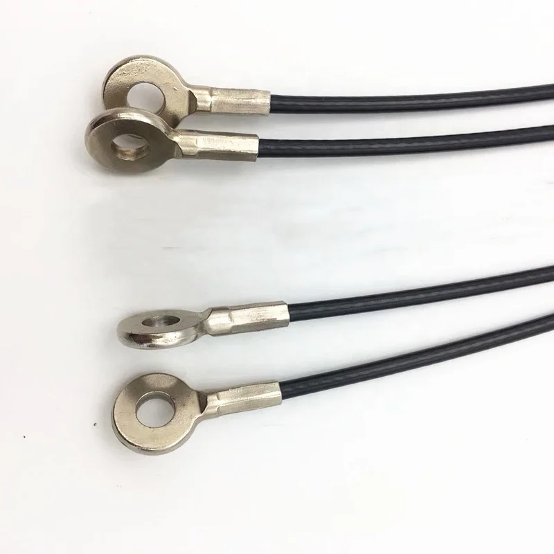 Customized Types Pressed Steel Wire Rope Soft Lifting Sling With Hard Eye Terminal