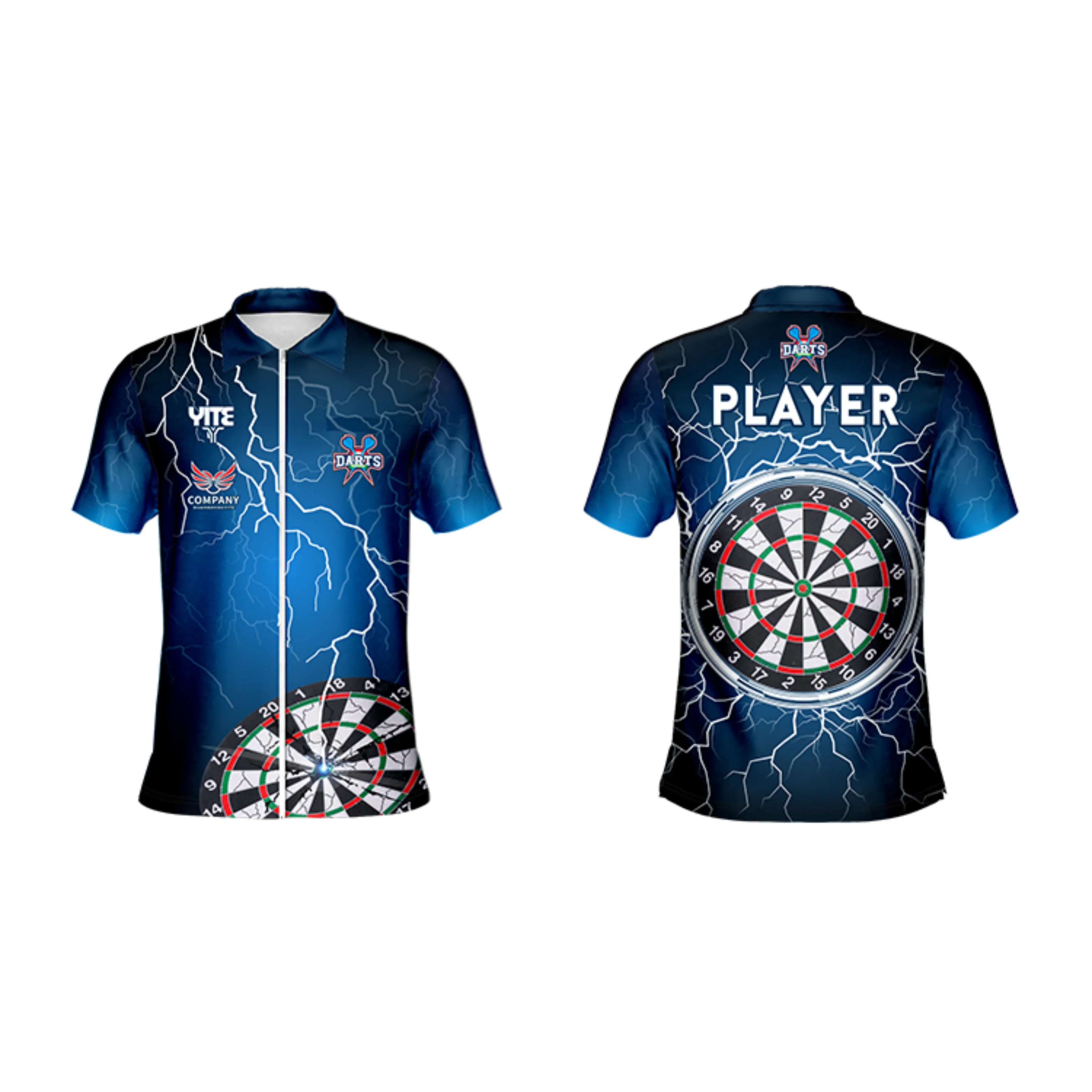 wholesale custom darts polo shirts supplier best price high quality darts shirts