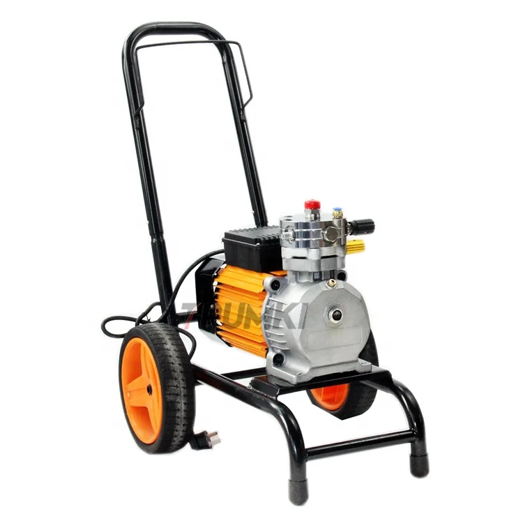 portable hand pusher electric airless paint sprayer paint coating spraying machine