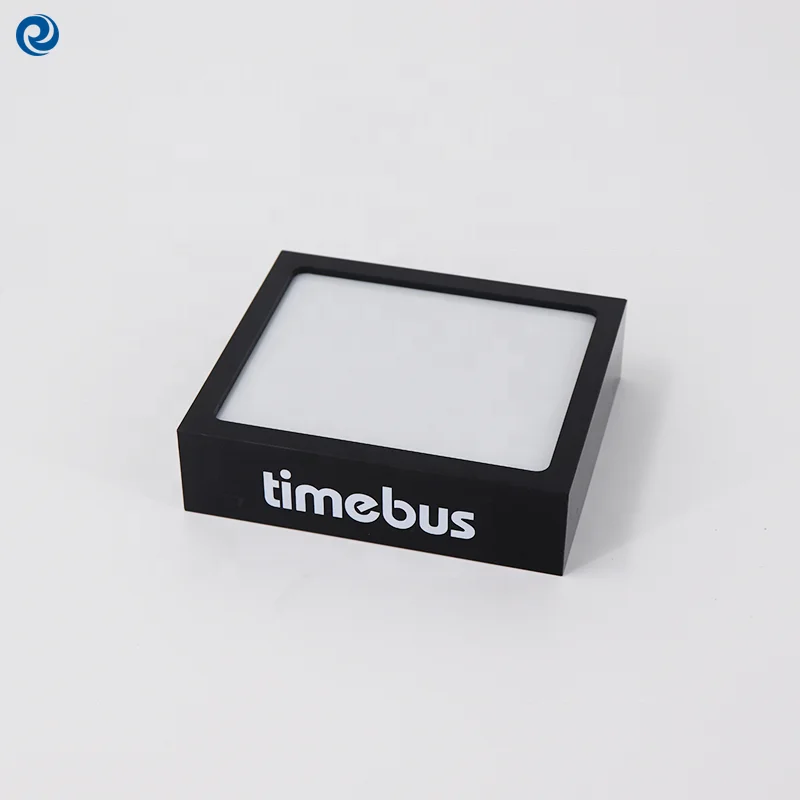 Shop Or Exhibition Product display  Lighting Box base custom logo acrylic led light box
