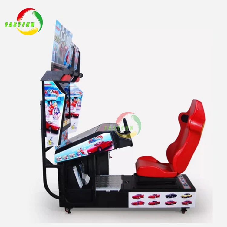 Coin Operated Outrun 32 Car Racing Games Machine Simulator Arcade Simulator Driving Game Machine For Sale