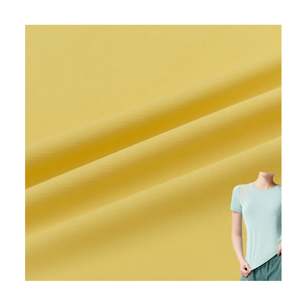 High elasticity wicking quick dry 20 spandex 80 nylon warp knitting jacquard fabric for yoga wear